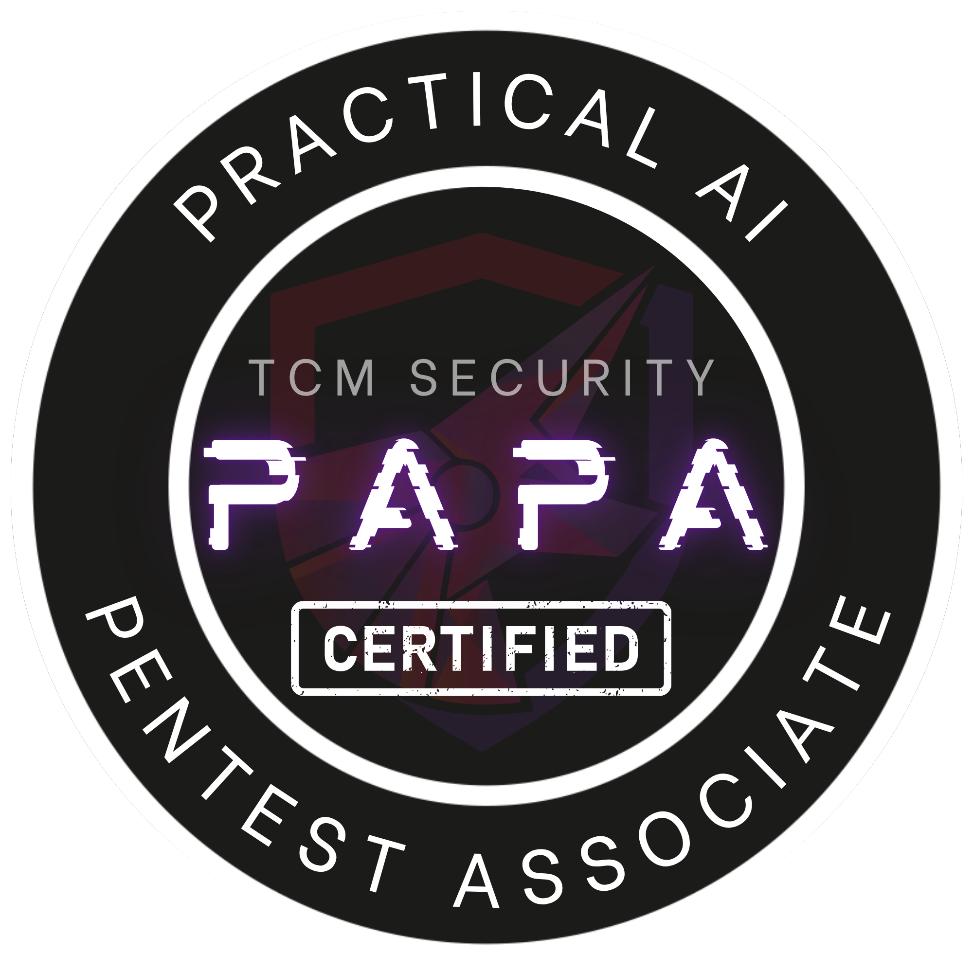 PAPA badge